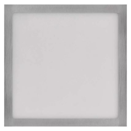 LED Stropné svietidlo NEXXO LED/12,5W/230V 3000/3500/4000K 17x17 cm lesklý chróm