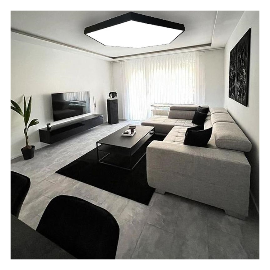 LED Stropné svietidlo LED/120W/230V 4000K pr. 120 cm