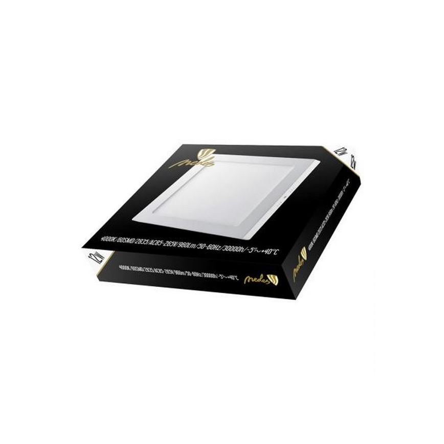 LED Stropné svietidlo LED/12W/230V 4000K 17,2x17,2 cm