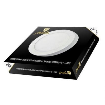 LED Stropné svietidlo LED/12W/230V 4000K pr. 17,2 cm