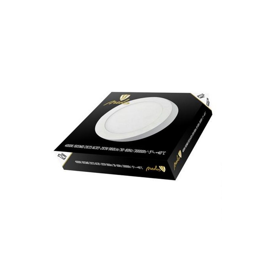 LED Stropné svietidlo LED/12W/230V 4000K pr. 17,2 cm