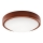 LED Stropné svietidlo LED/12W/230V borovica