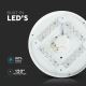 LED Stropné svietidlo LED/12W/230V pr. 26 cm 3000K/4000K/6400K