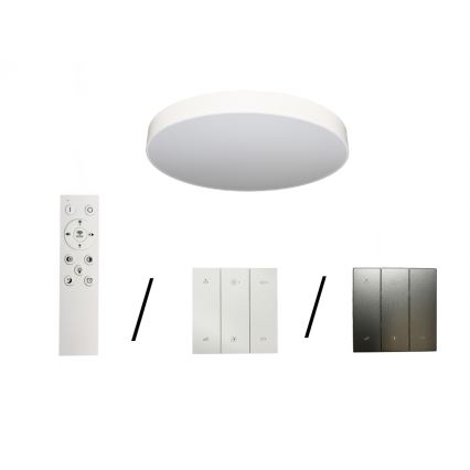 LED stropné svietidlo LED/135W/230V 3000/4000/6500K pr. 80 cm biela