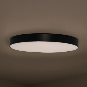 LED stropné svietidlo LED/135W/230V 3000/4000/6500K priemer 80 cm čierne