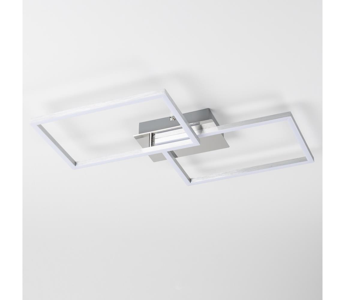 LED stropné svietidlo LED/17W/230V matný chróm 9A22020
