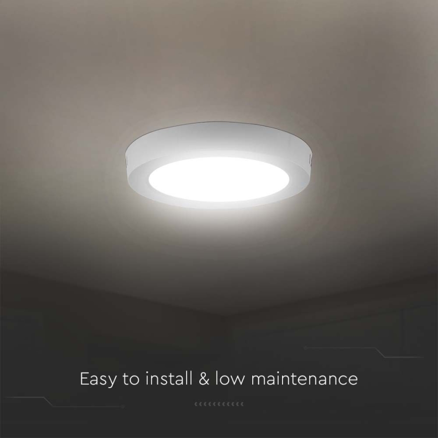 LED Stropné svietidlo LED/18W/230V 3000K biela