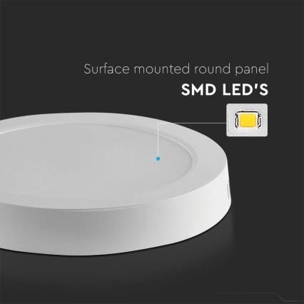 LED Stropné svietidlo LED/18W/230V 3000K biela