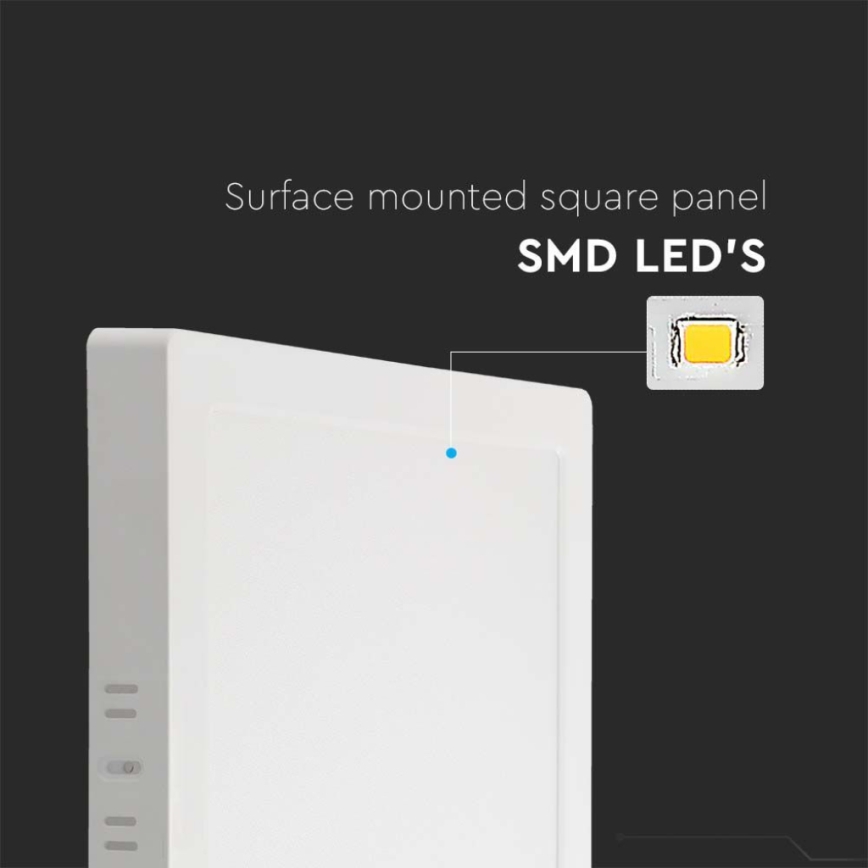 LED Stropné svietidlo LED/18W/230V 4000K 21,4x,21,4 cm biela