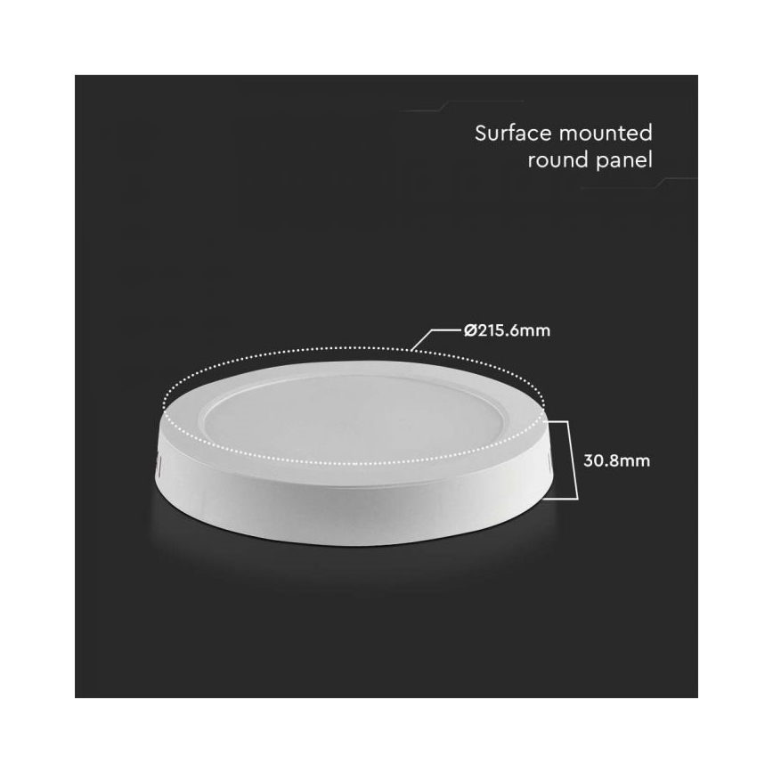 LED Stropné svietidlo LED/18W/230V 6500K