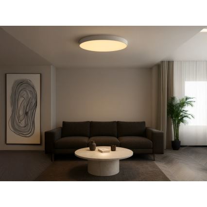 LED stropné svietidlo LED/200W/230V 3000/4000/6500K pr. 100 cm biele