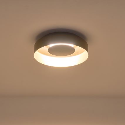 LED Stropné svietidlo LED/20W/230V 3000K čierna