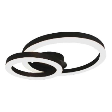 LED Stropné svietidlo LED/20W/230V 3000K čierna