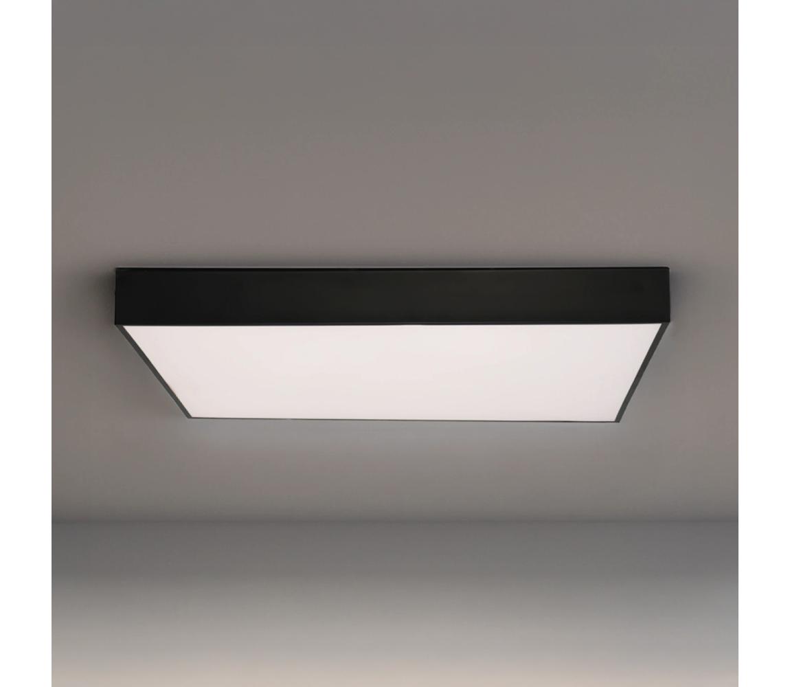 LED Stropné svietidlo LED/215W/230V 3000/4000/6500K 80x80 cm čierne CL7232
