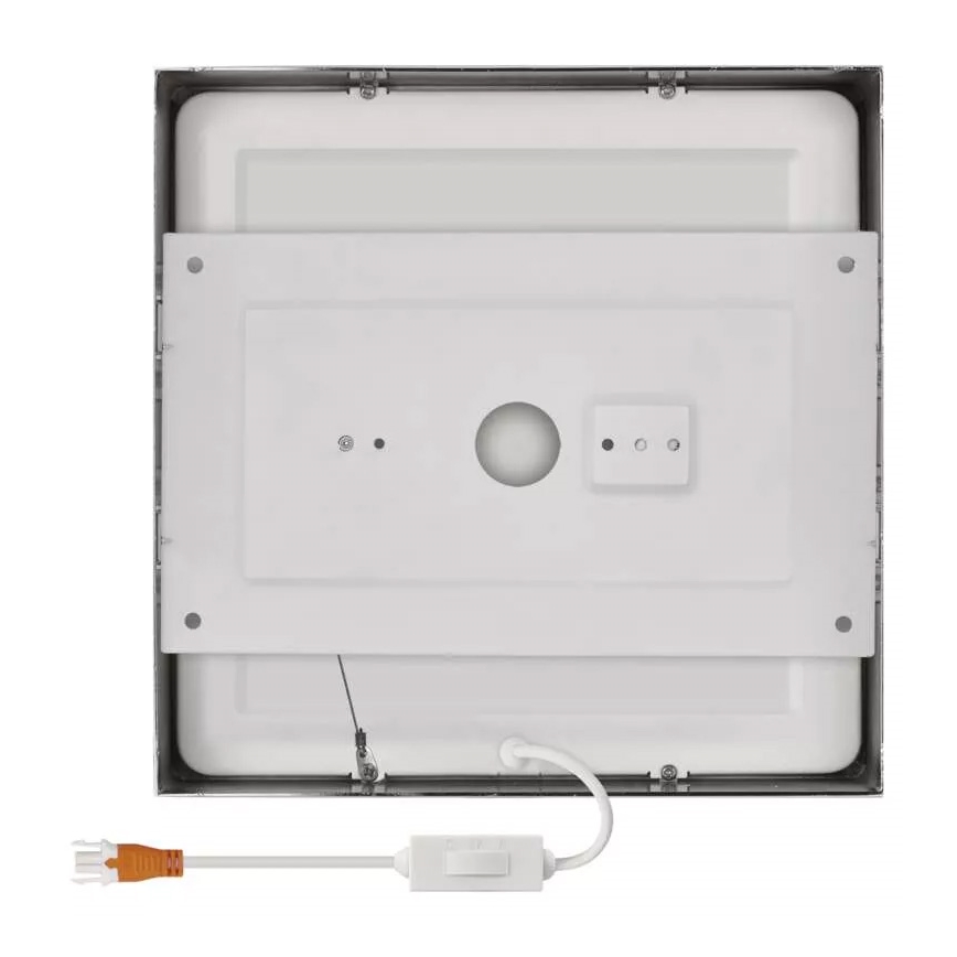 LED Stropné svietidlo NEXXO LED/21W/230 3000/3500/4000K 22,5x22,5 cm matný chróm