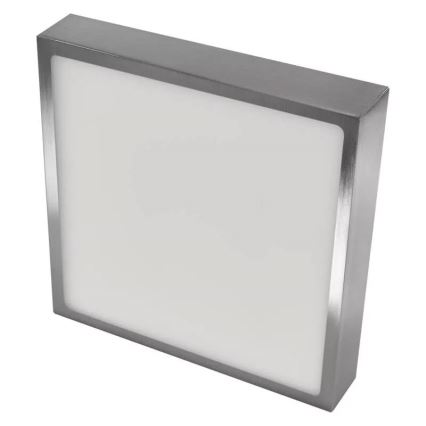 LED Stropné svietidlo NEXXO LED/21W/230 3000/3500/4000K 22,5x22,5 cm matný chróm