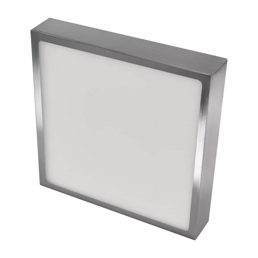 LED Stropné svietidlo NEXXO LED/21W/230 3000/3500/4000K 22,5x22,5 cm matný chróm