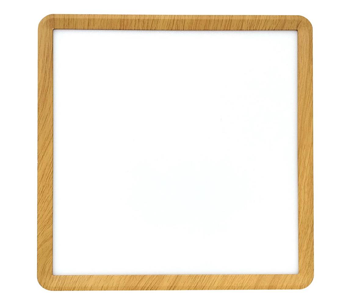 LED Stropné svietidlo LED/24W/230V 3000/4000/6500K 30x30 cm béžové 008 0001289