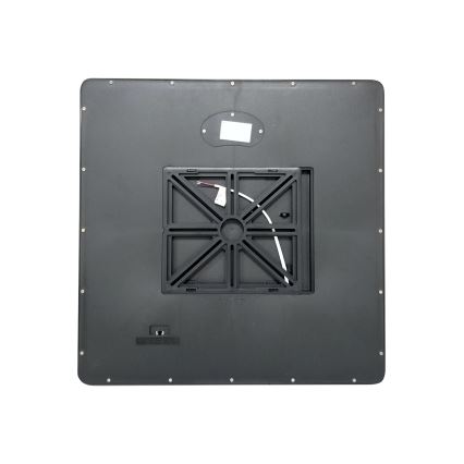 LED Stropné svietidlo LED/24W/230V 3000/4000/6500K 30x30 cm čierna