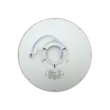 LED stropné svietidlo LED/24W/230V 3000/4000/6500K pr. 30 cm hnedé