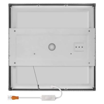 LED Stropné svietidlo NEXXO LED/28,5W/230V 3000/3500/4000K 30x30 cm matný chróm