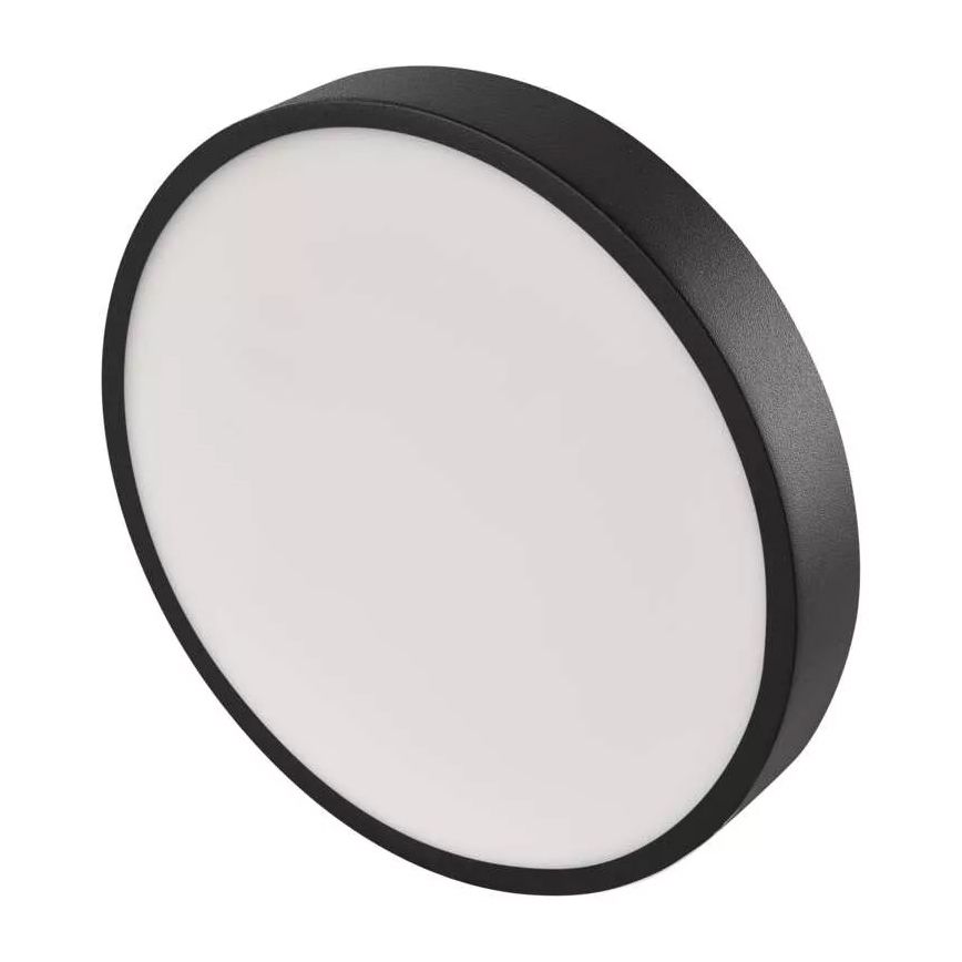 LED Stropné svietidlo NEXXO LED/28,5W/230V 3000/3500/4000K pr. 30 cm čierna