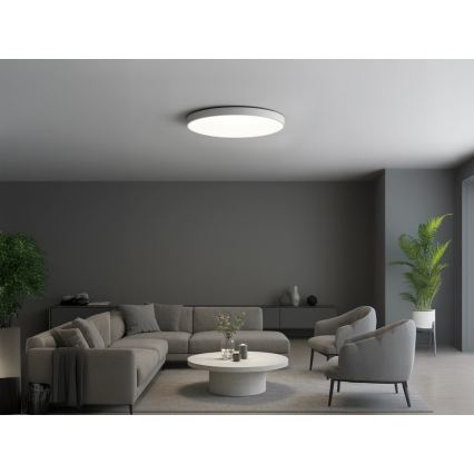 LED stropné svietidlo LED/300W/230V 3000/4000/6500K priemer 120 cm biele