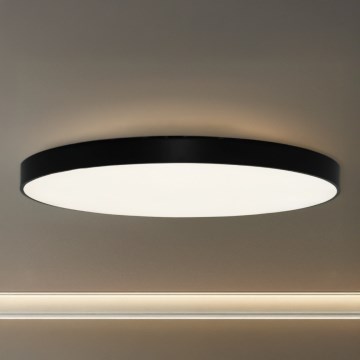 LED stropné svietidlo LED/300W/230V 3000/4000/6500K priemer 120 cm čierne