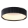 LED Stropné svietidlo LED/30W/230V 3000K čierna pr. 46 cm