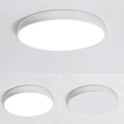 LED Stropné svietidlo LED/30W/230V 4000K pr. 30 cm biela
