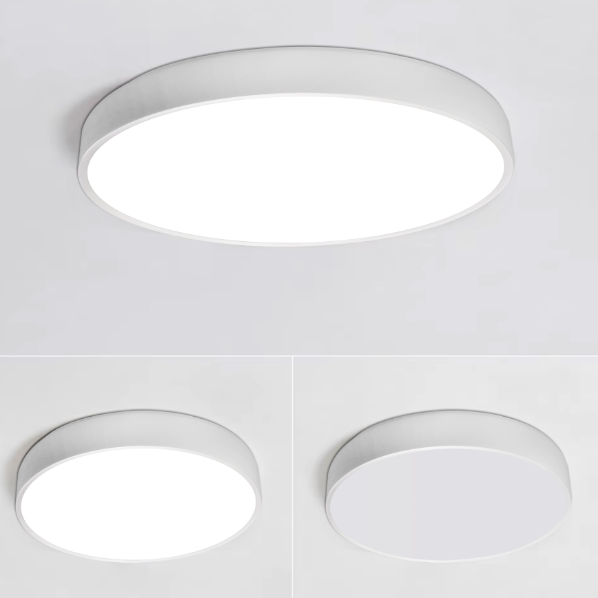 LED Stropné svietidlo LED/30W/230V 4000K pr. 30 cm biela