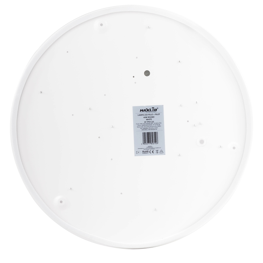 LED Stropné svietidlo LED/30W/230V 4000K pr. 30 cm biela