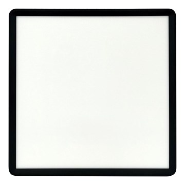 LED stropné svietidlo LED/32W/230V 3000/4000/6500K 40x40 cm čierne
