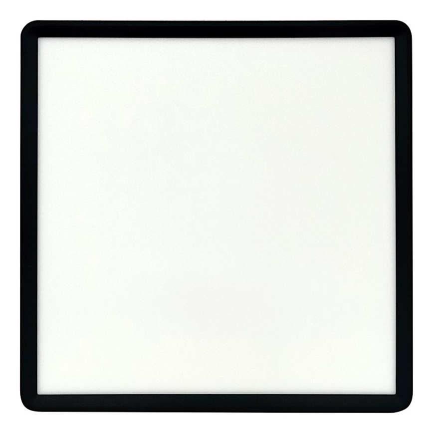 LED stropné svietidlo LED/32W/230V 3000/4000/6500K 40x40 cm čierne