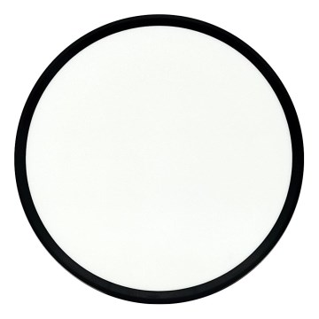LED stropné svietidlo LED/32W/230V 3000/4000/6500K pr. 40 cm čierna