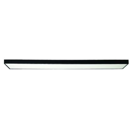 LED Stropné svietidlo LED/32W/230V 4000K 120x13 cm čierna