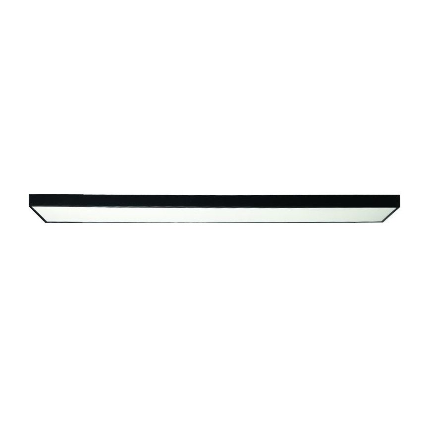 LED Stropné svietidlo LED/32W/230V 4000K 120x13 cm čierna