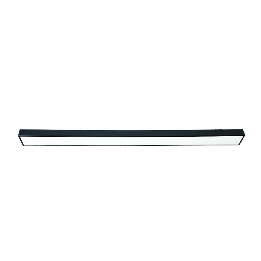LED Stropné svietidlo LED/32W/230V 4000K 120x7 cm čierna