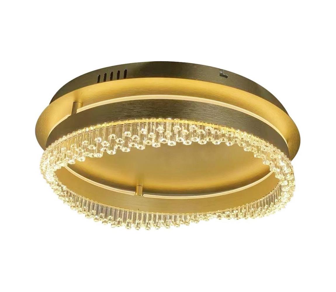 LED Stropné svietidlo LED/36W/230V pr. 43 cm zlaté ML1893