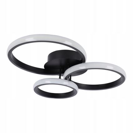LED stropné svietidlo LED/38W/230V čierna