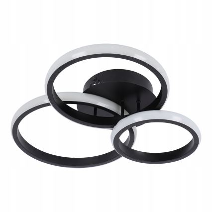 LED stropné svietidlo LED/38W/230V čierna