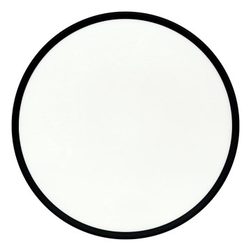 LED stropné svietidlo LED/40W/230V 3000/4000/6500K pr. 50 cm čierne