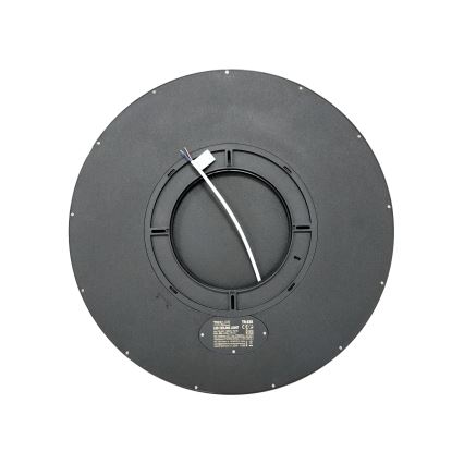 LED stropné svietidlo LED/40W/230V 3000/4000/6500K pr. 50 cm čierne