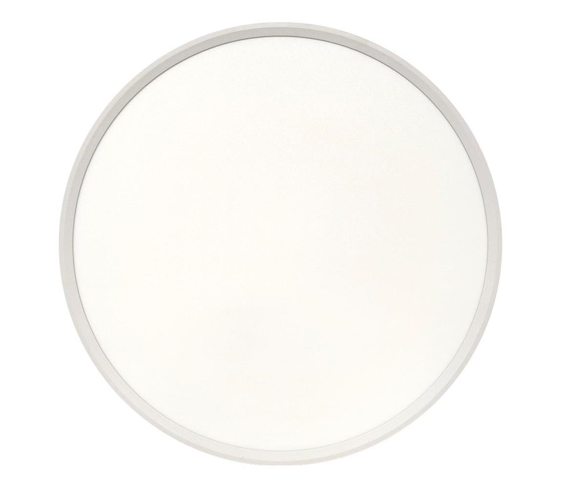 LED stropné svietidlo LED/40W/230V 3000/4000/6500K, priemer 50 cm, biele 008 0001316