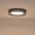LED Stropné svietidlo LED/40W/230V 3000K čierna pr. 50 cm