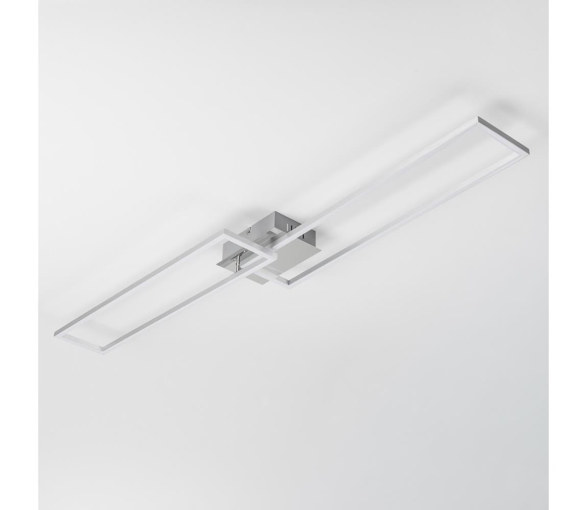 LED stropné svietidlo LED/40W/230V matný chróm 9A21985
