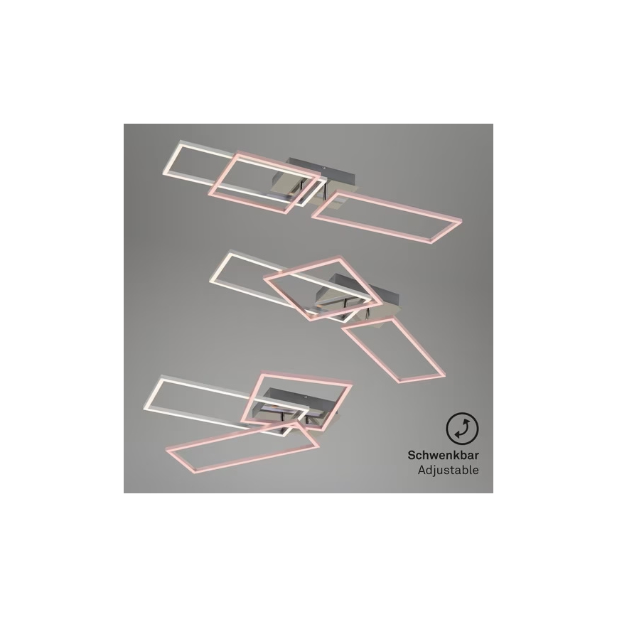 LED stropné svietidlo LED/42W/230V 3000K matný chróm