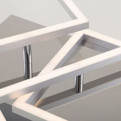 LED stropné svietidlo LED/42W/230V 3000K matný chróm