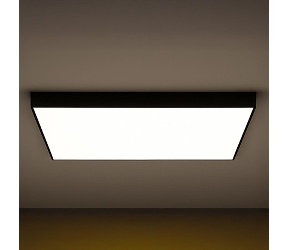 LED stropné svietidlo LED/480W/230V 3000/4000/6500K 120x120 cm čierne CL7234