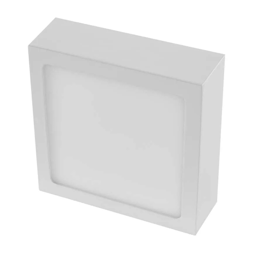 LED Stropné svietidlo NEXXO LED/7,6W/230V 3000/3500/4000K 12x12 cm biela